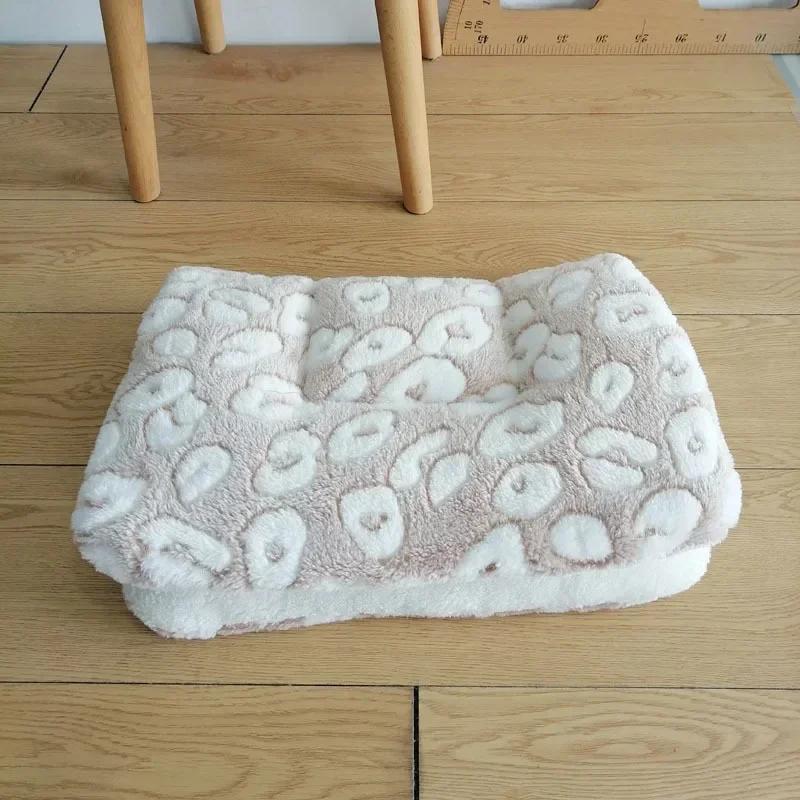 Tapete de flanela grossa, Cama do cachorro, Cobertor de gato, Cachorro e gatinho, Cães pequenos e grandes, Tapete para dormir - Image 1