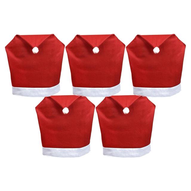Capa Decorativa para Cadeira de Natal, Ideal para Jantar e Festas em Casa