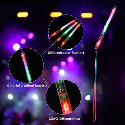 Varinhas LED Glow Fibra Óptica, Light Up, Concertos de Festa, Clubes, Glow Props, Aniversário, Casamento, Escuro, 12 pcs, 24 pcs, 48pcs - Image 5