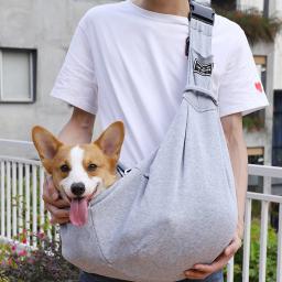 Animais de estimação de saída transportar mochila cães pet cão saco portador do gato saco ombro único viagem respirável filhote de cachorro sacos transportadoras suprimentos - Image 4