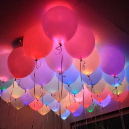 Lâmpadas luminosas LED para decoração de balão, mini lâmpadas, luz multicolorida, festa de casamento, festa, bar supply, alto brilho, 10 pçs/lote - Image 1