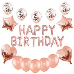 Conjunto de balão e balão para decoração de festa, feliz aniversário e piscina - Image 5