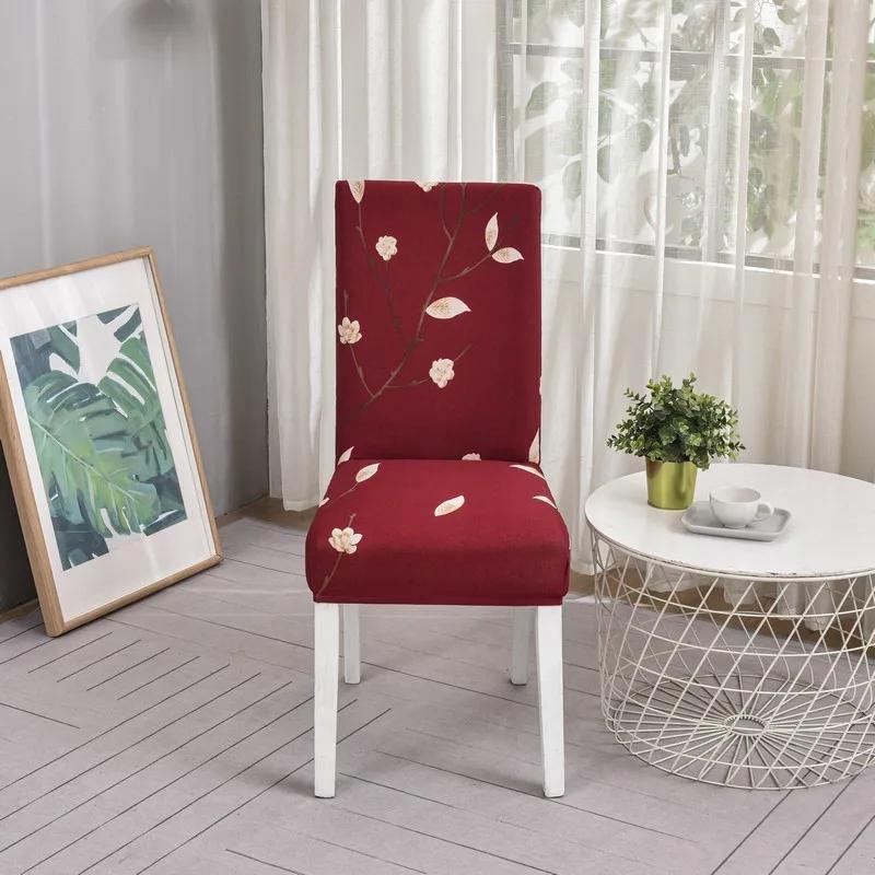Presente de natal decoração cadeira capa para festa cadeira slipcover estiramento capas para animais de estimação material elástico - Image 1