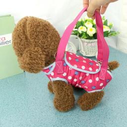 Mochila Transportadora Respirável para Cães e Gatos, Saco De Mão De Ombro, Saco De Viagem, Corda De Tração, Pet Carregando Suprimentos, Perna Para Fora - Image 6