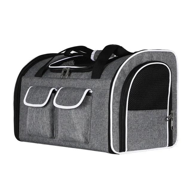 Mochila Respirável de Grande Capacidade para Transporte de Cães e Gatos Pequenos