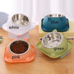 Fun Shaped Anti Tipping Cat Bowl com água adicionada, prevenir formigas, design separável para fácil desmontagem e lavagem - Image 2