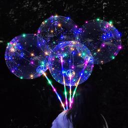 1/2 conjunto 120cm led acender balões bobo decoração da festa de aniversário 3 níveis piscando lidar com 20 Polegada bobo balão 70cm vara - Image 2