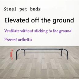 Pet Cama Elevada de Refrigeração Do Cão, Respirável, Portátil, Berços Elevados, Antiderrapante, Dobre, Interior, Exterior, Cat Kennel, Pet Supplies, Verão - Image 4