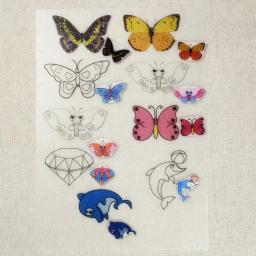 Papel A4 imprimível de dupla face, plástico encolhível, filme encolhível, impressora jato de tinta, DIY Creative Kids Fun Artes e Artesanato, 10 folhas - Image 6