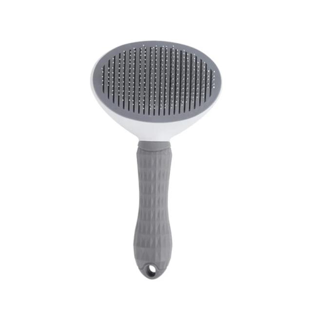 Escova Automática para Remoção de Pelos de Animais de Estimação com Aço Inoxidável para Cães e Gatos