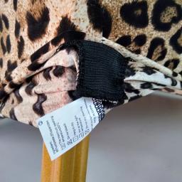 1pc capa de cadeira de festa elástica com estampa de leopardo para shows de moda modelo - Image 6