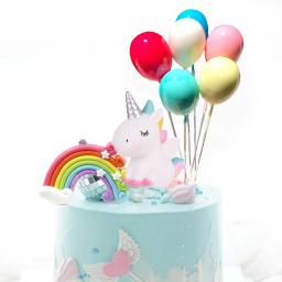 Decorações de unicórnio arco-íris unicórnio padrão placa de papel copo unicórnio asas chifre decoração do bolo para chá de bebê decoração de festa de aniversário - Image 2