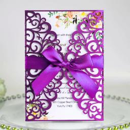 25 cartões de convite de casamento de papel do brilho dos pces com cartão do envelope bolso personalizado maraige aniversário mariage festa de batismo favores - Image 3