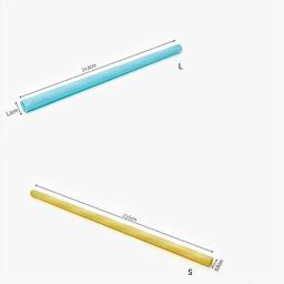 Conjunto de canudos de silicone reutilizáveis, extra longos, flexíveis canudos com escovas de limpeza para bar e festa, 6 peças por conjunto - Image 3