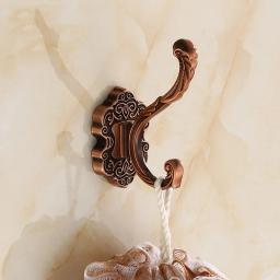 Antique Bronze Cor Wall Ganchos, Racks, Cabide, Toalha De Metal, Casaco, Robe Hook, Acessórios Do Banheiro, Novo - Image 5