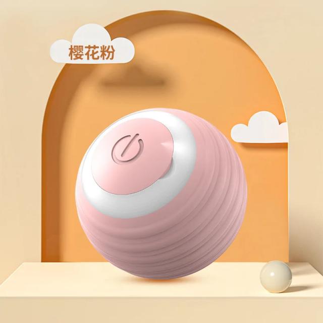 Brinquedo Interativo Eletrônico Automatic Rolling Magic Ball para Animais de Estimação - Acessórios Divertidos para Gatos e Cachorros