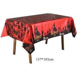 Toalha De Mesa De Abóbora De Halloween, Spider Web Bat, Ghost Table Cover, Roupas para Festa Festival, Home Table Decoration Supply - Image 5