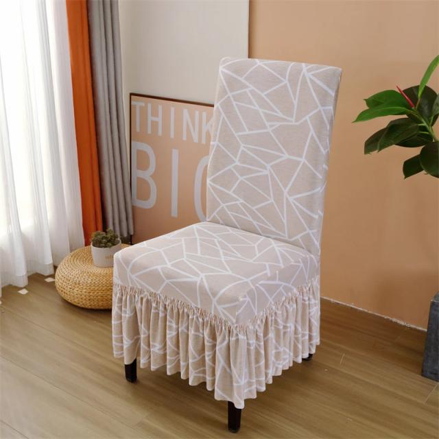 Capa Elástica para Cadeira Floral Estilo Nórdico Removível e Decorativa, Universal, Disponível em 1 ou 4 Peças