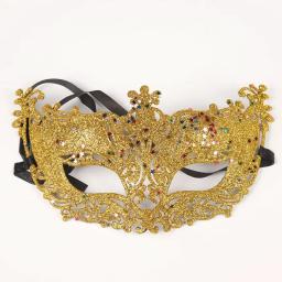 Máscara de renda para adultos e crianças, nova máscara floral, maquiagem para festa, tamanho grande - Image 4