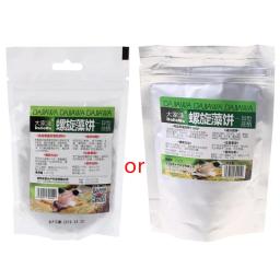 Alimentos para peixes dourados, comprimidos espirulinas, pellets 2,6 onças, dieta balanceada, nutrição saudável, para - Image 2