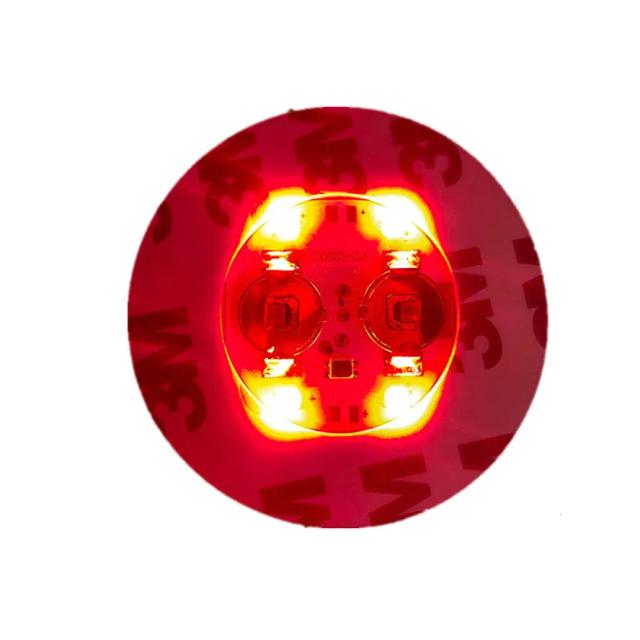 Garrafa Adesiva MunLii com Luzes LED: Coaster para Drinks, Decoração de Festas, Casamentos e KTV - 60mm