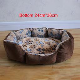 Sofá quente de pelúcia macia para animais de estimação, Canil Sleep Basket para cães pequenos e gatos, Camas para cães, tapetes, Cat Supplies, 1pc - Image 5