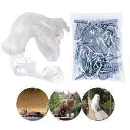 Pet Rede de Proteção de Segurança para Gatos Plástico Protetor, Cobertura de Arame Sturdy, Impede Gatos de Escapar ou Cair da Varanda, Seguro - Image 6