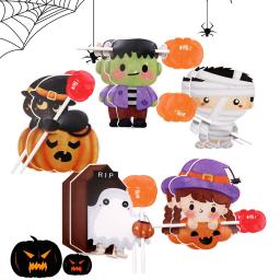 Cartões de pirulito animal para crianças, Candy Holder Supplies, Caixa criativa, Animal selvagem, Happy Birthday Party, Candy Gift Acessório, 48pcs - Image 2