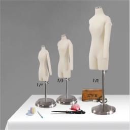 Corpo De Manequim De Plástico para Design De Escola, Costura De Pano Feminino, Tecido De Algodão, Pernas De Calças, Jersey Busto, Pode Pin E168, 1/3, 1/4 - Image 1