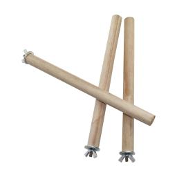 Pássaro Log Hanger suporte, papagaio, pombo, Perching ramo, Pet fornecimentos, brinquedo, 1 pc - Image 5