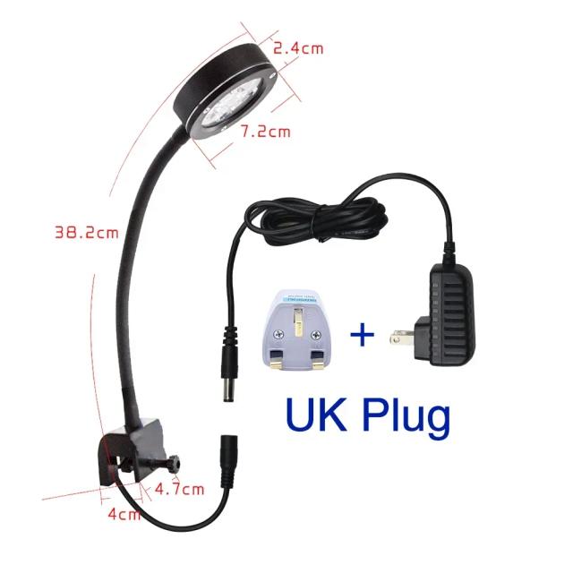 Iluminação LED para Aquário Marinho: Ideal para Iniciantes em Tanques de Reef de 30-50 cm com Luz Azul e Branca, Bivolt 100V-240V