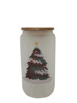 Copos De Vidro Com Impressão De Transferência De Sublimação Térmica, Alta Borosilicato De Cerveja Cola, 16oz - Image 5