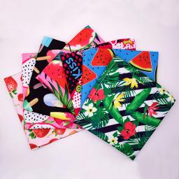 Animal de estimação suprimentos para cães gatos moda macio gato cão bandanas melancia morango impressão animal de estimação triangular bandagem filhote de cachorro acessórios - Image 5