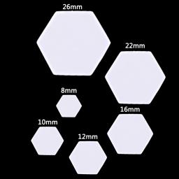Conjunto de modelos hexagonais com 100 ferramentas de acessórios para patchwork feitos à mão - Image 5