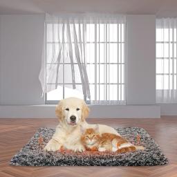 Tapete térmico auto-aquecido para gatos e cães pequenos, Aquecedor de animais espesso, Cobertor macio, Almofada quente, Gatos Indoor e Cães Pequenos - Image 2