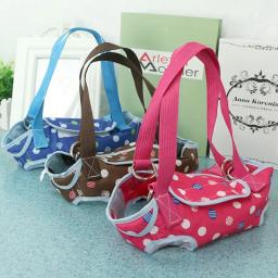 Mochila Transportadora Respirável para Cães e Gatos, Saco De Mão De Ombro, Saco De Viagem, Corda De Tração, Pet Carregando Suprimentos, Perna Para Fora - Image 3
