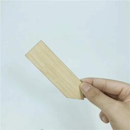 Marcadores de jardim para vasos de ervas flores produtos hortícolas ferramentas 20 pces de bambu da planta da estaca etiqueta eco-amigável do cartão do signage da planta - Image 4
