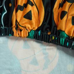 Halloween Abóbora Cadeira Capa, Stretch Dining Cadeira Slipcovers, Capas de assento, Anti-sujo, Lavável, Festa, Banquete, Hotel, Cozinha - Image 5