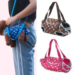 Mochila Transportadora Respirável para Cães e Gatos, Saco De Mão De Ombro, Saco De Viagem, Corda De Tração, Pet Carregando Suprimentos, Perna Para Fora - Image 1