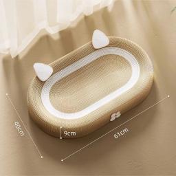 Desgaste resistente gato de madeira arranhando almofadas, Mobiliário doméstico grande Pet, Cama de dormir gato e cachorro, Pet Toys Supplies, Suprimentos - Image 6