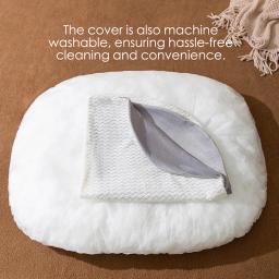 Almofada de Forma Oval para Cães Grandes, Cama Confortável para Cães, Camas Laváveis para Caixas, Frete Grátis - Image 5