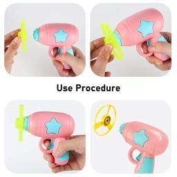 Interativo Pet Play Training Launcher, Discos Voadores com Som Pequeno, Gatinho Jogando Brinquedo, Acessórios para Gato, 1 Conjunto, 15Pcs - Image 2