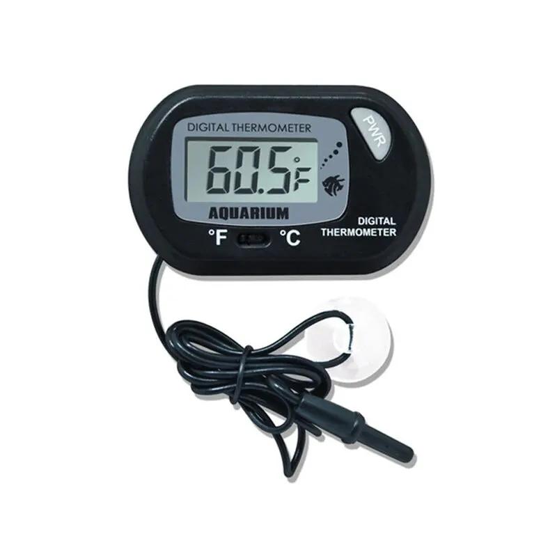 Termômetro digital eletrônico com ventosa, Termômetro impermeável para aquário de aquário, Réptil, Tartaruga, Mergulho Pet Box - Image 1
