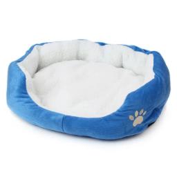 Canil super macio para animais, cama de pelúcia, tapete de gato, suprimentos para cães, tamanho pequeno e grande, bichon, Natal - Image 3