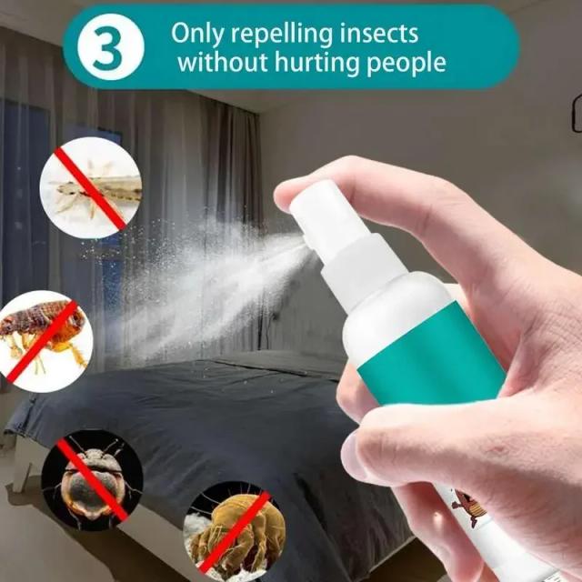 Spray Eficaz e Rápido para Combater Pulgas, Piolhos e Carrapatos em Cães e Gatos - 100ml de Praticidade para a Saúde do Seu Pet