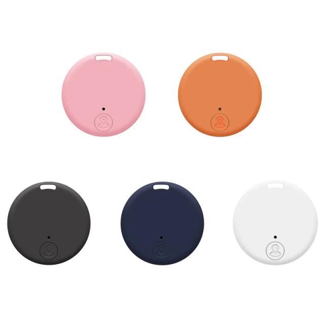 Rastreador GPS Redondo para Animais de Estimação e Crianças com Bluetooth 5.0 - Dispositivo Inteligente Anti-Perda para Cães, Gatos e Objetos Pessoais
