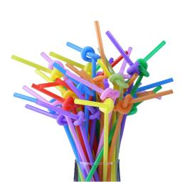 Foldable Multicolorido Canudos, Kunststof Cocktail Bebidas Palhas, Festa, Cozinha, Casamento, Pijitas, Plástico, 50 Pcs, 1000Pcs - Image 3