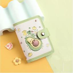 Suporte de cartão portátil para mulheres, bolsa de carteira, bolso de moedas, organizador de cartão de crédito, moda fofa, 20 slots - Image 4