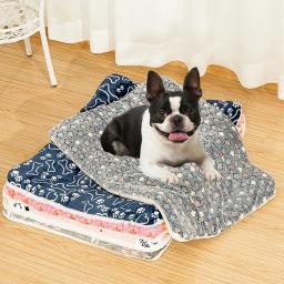Cobertor De Lã Macio Espessado Para Animais De Estimação, Tapete De Cama, Almofada, Tapete Lavável, Manter Quente, Cat Supplies, Casa - Image 1