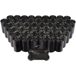 Biodegradável Pet Dog Poop Bag, Zero Resíduos Pooper Sacos, Paw Doggy Litter Poop Bag, 120 Rolls - Image 1